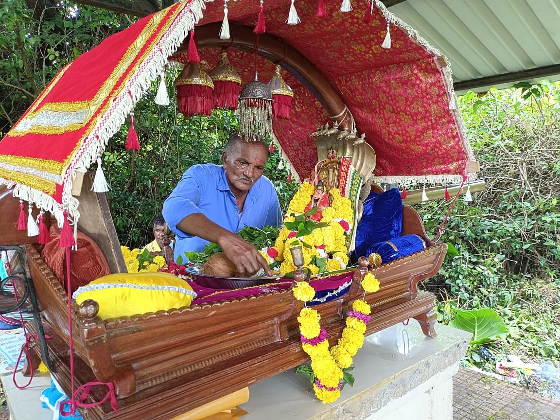 Gokulashtami celebrations at Narve, in North Goa