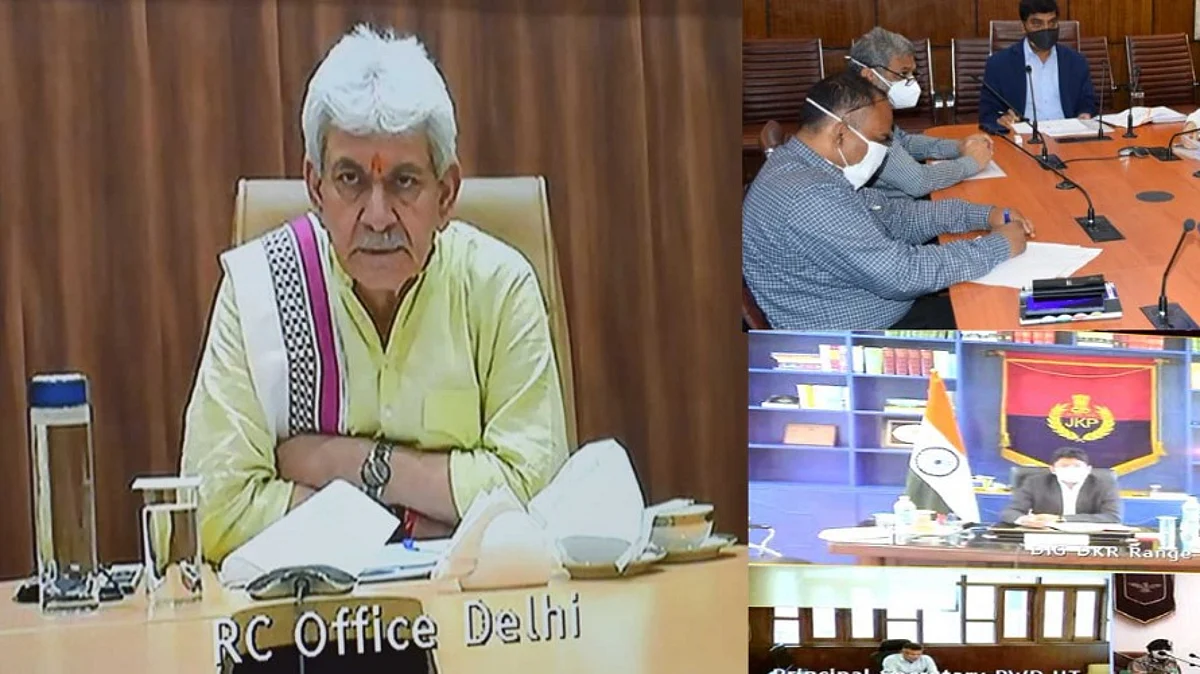 LG chairs series of meetings with Covid Task Force, DCs, SPs