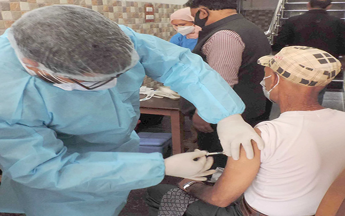 100% vaccination of 45 plus in Budgam district