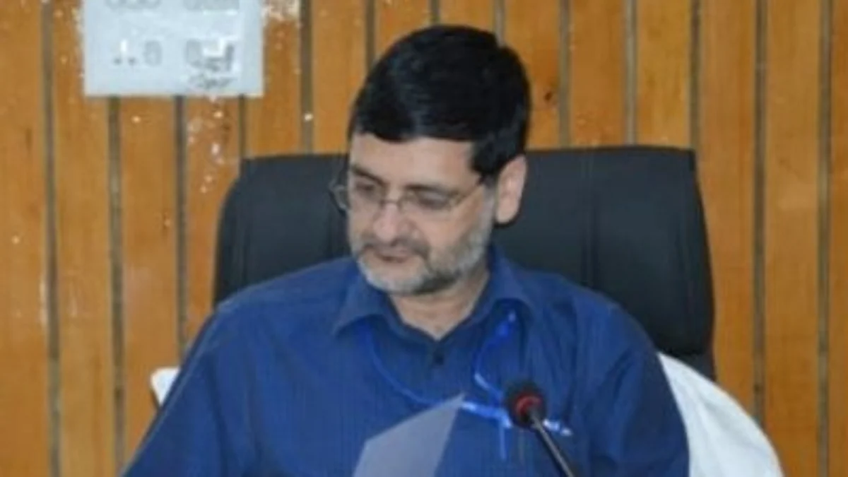 File photo of DDC Budgam, Shahbaz Mirza