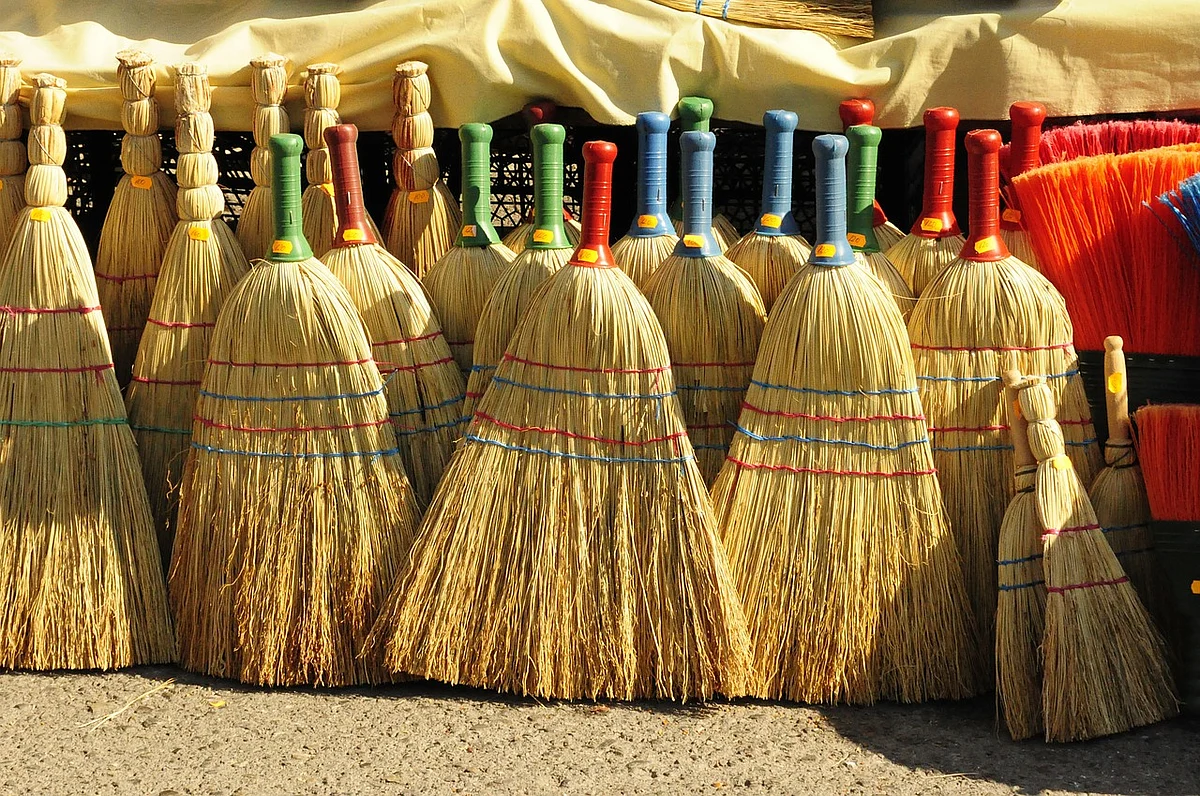 Amid lockdown, Rajasthan based broom makers struggle to survive