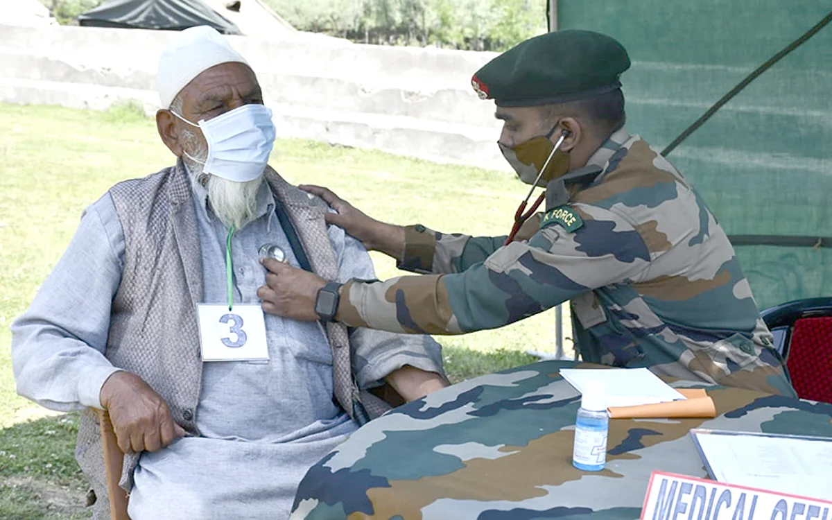 Army holds medical camp