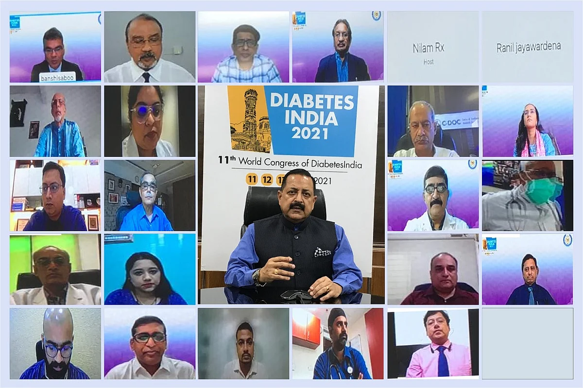 Dr Jitendra calls for public awareness about correlation between diabetes & COVID-19