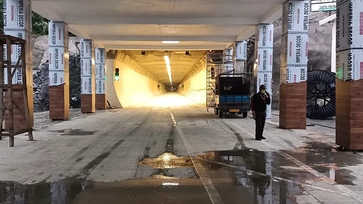 Construction work on four-lane Qazigund-Banihal tunnel in final leg, trial run around the corner: officials