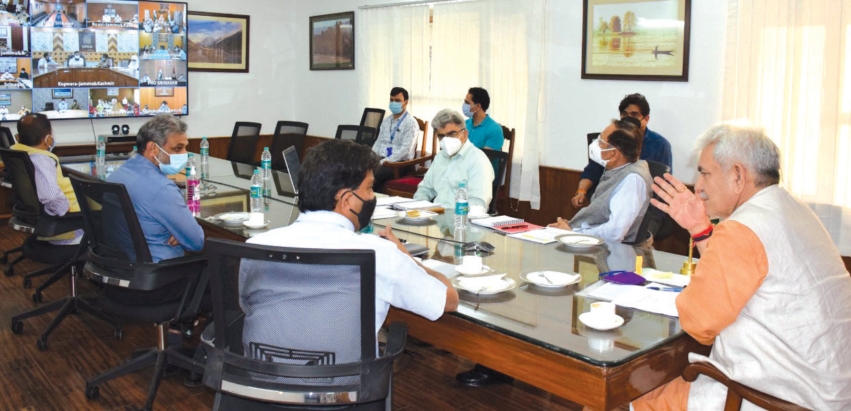 LG chairs weekly meeting of Covid Task Force