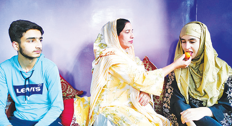 Bhaderwah girl secures 2nd position
in 12th class medical stream