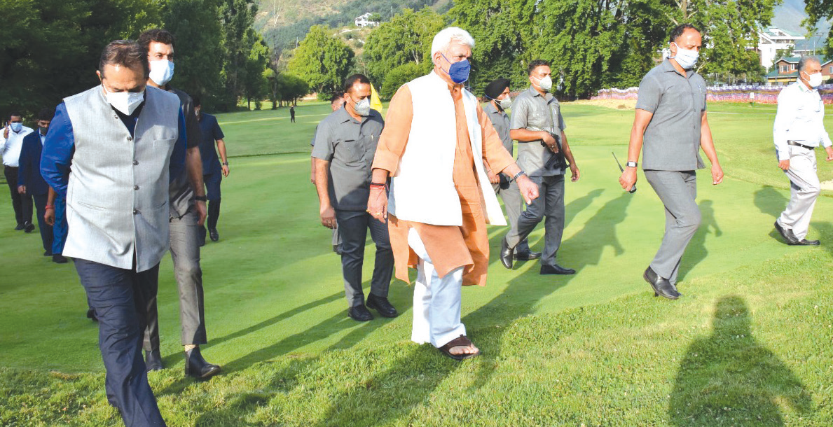 Lt Governor launches Golf Training Academy