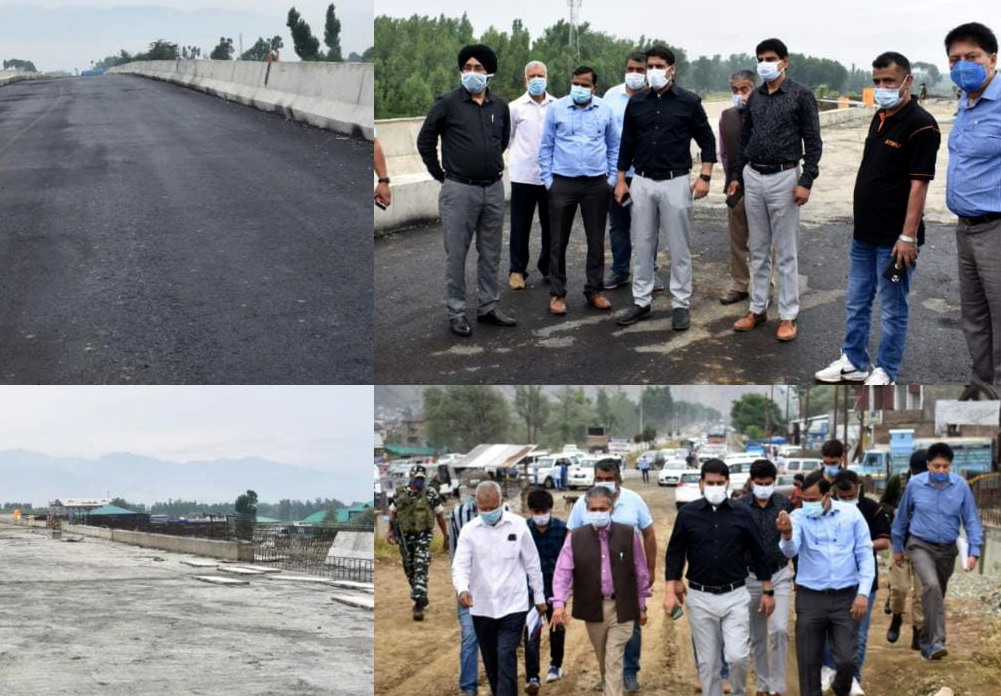 DC Srinagar reviews progress on Lasjin Grade Separator