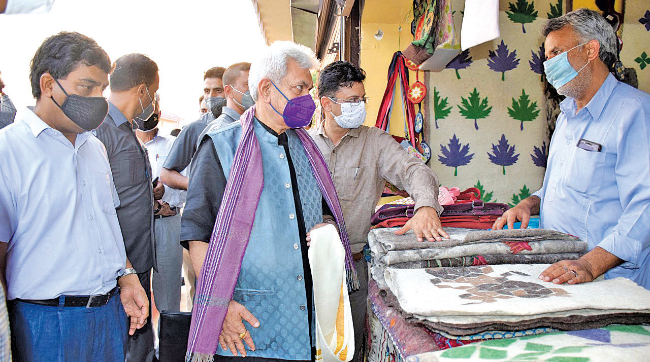 In an exclusive candid chat with this newspaper, the Lieutenant Governor, said that several officers have been put to the task of exploring the possibilities of expanding the entrepreneurship landscape of Jammu and Kashmir—giving wings to the aspirations of the people, especially youngsters.