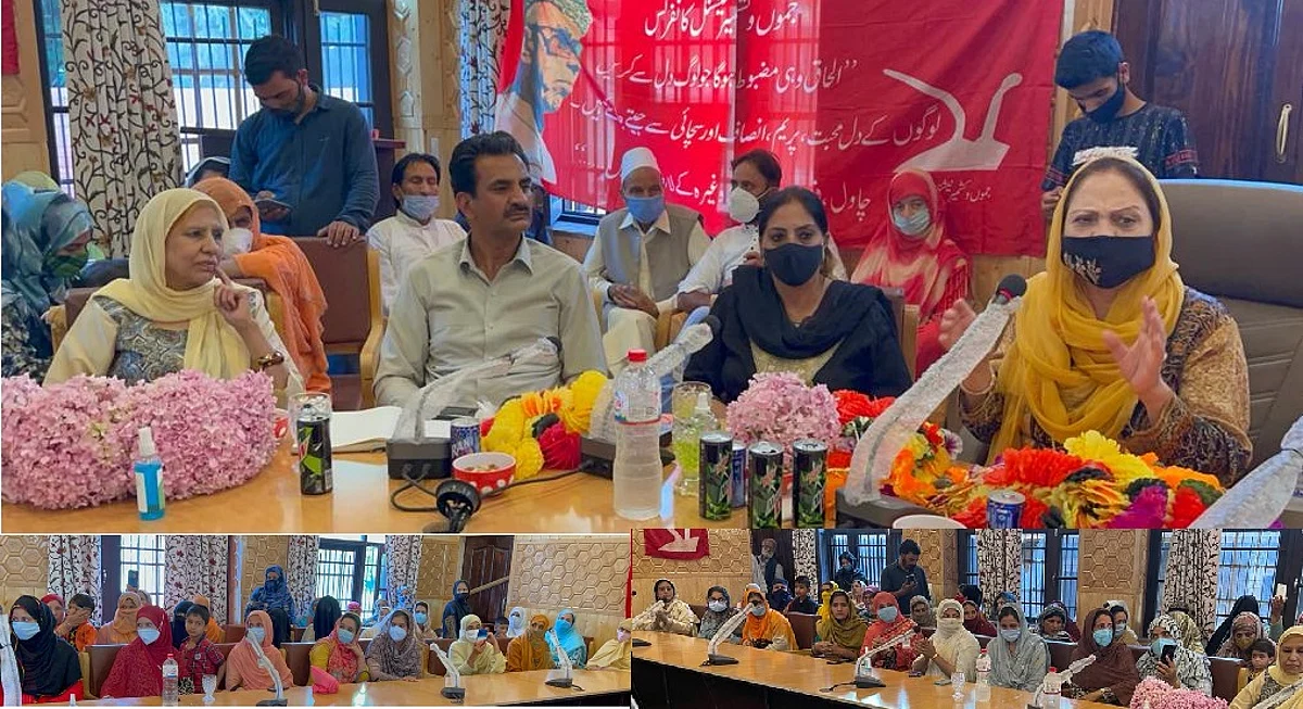 Day long convention of NC women wing functionaries held at Kokernag