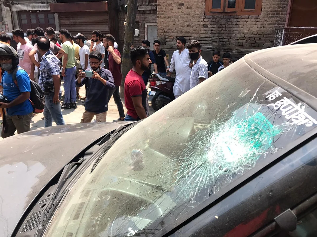 Pathan was shot dead in Bulbul Lanker locality