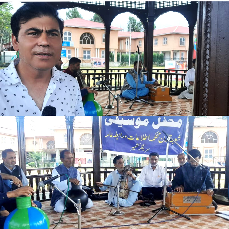 Artists enthrall visitors at Kashmir Haat
