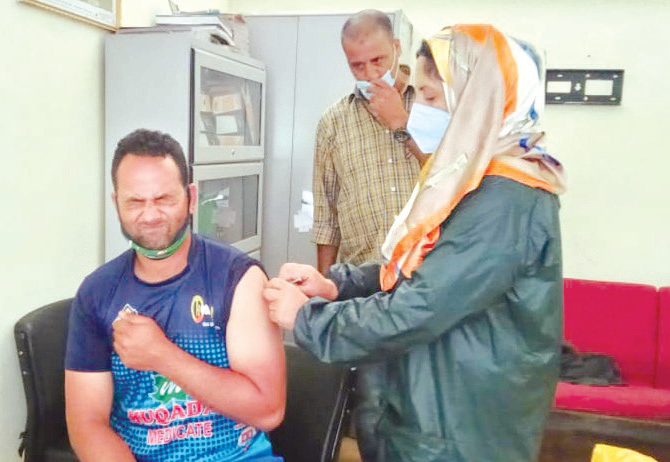 JKCA holds COVID-19 vaccination drive for players