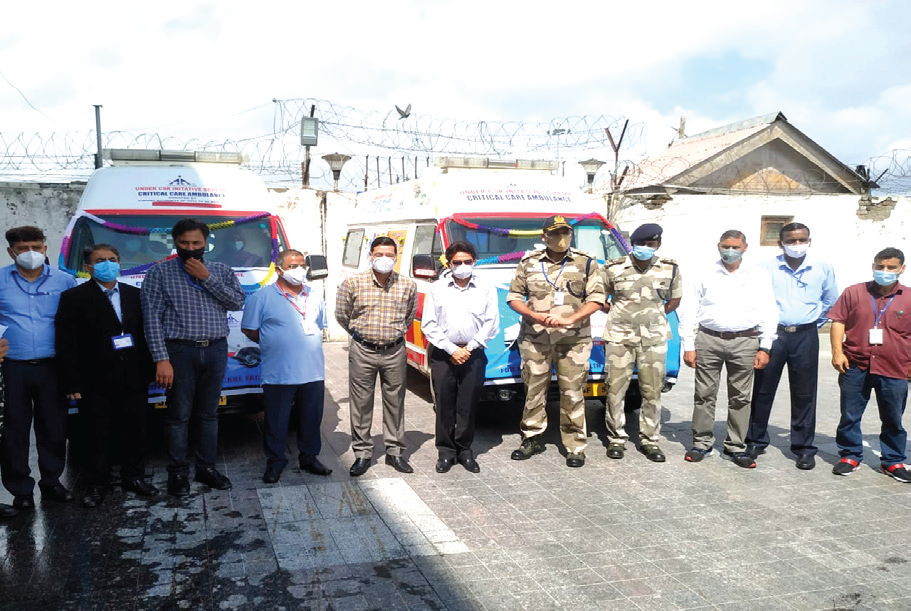 Airport Authority of India donates 2 critical care ambulances