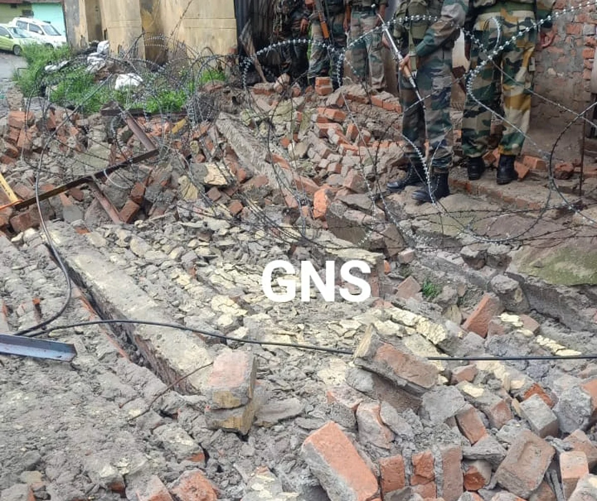 Municipal Council employee dies after Army’s boundary wall collapses in Rajouri