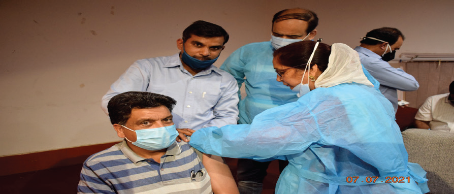 DHSK kickstarts vaccination drive at AS College