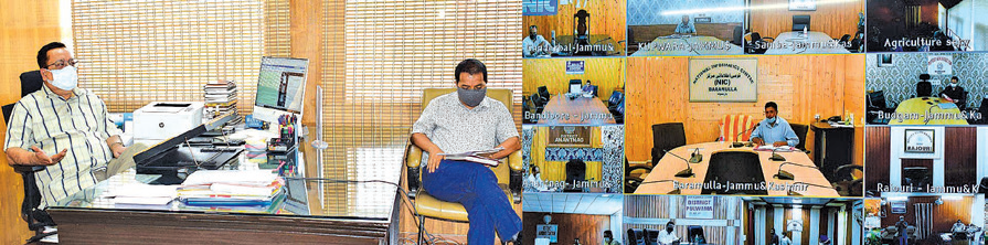 Admin reviews high density plantation in J&K