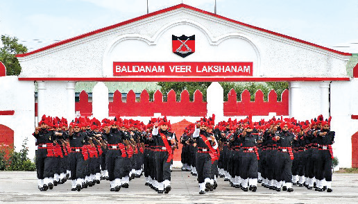 605 pass out of JAKLI Regimental Centre