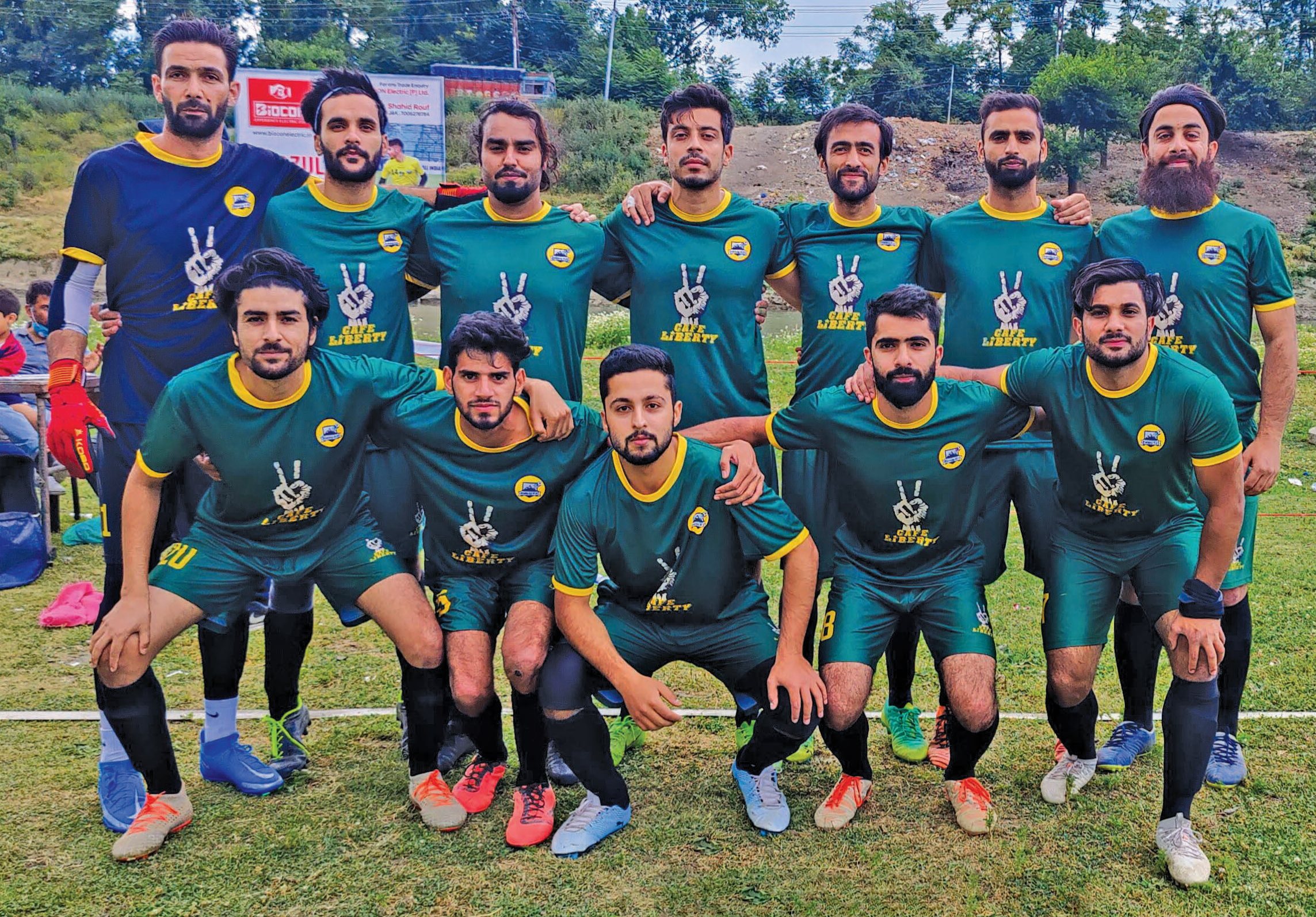 Kashmir’s love for football is well known. It is not uncommon to see boys and girls dribbling the ball, rather than hitting it with a bat—preferred in many parts of the India—in the nooks and crannies of the Valley.