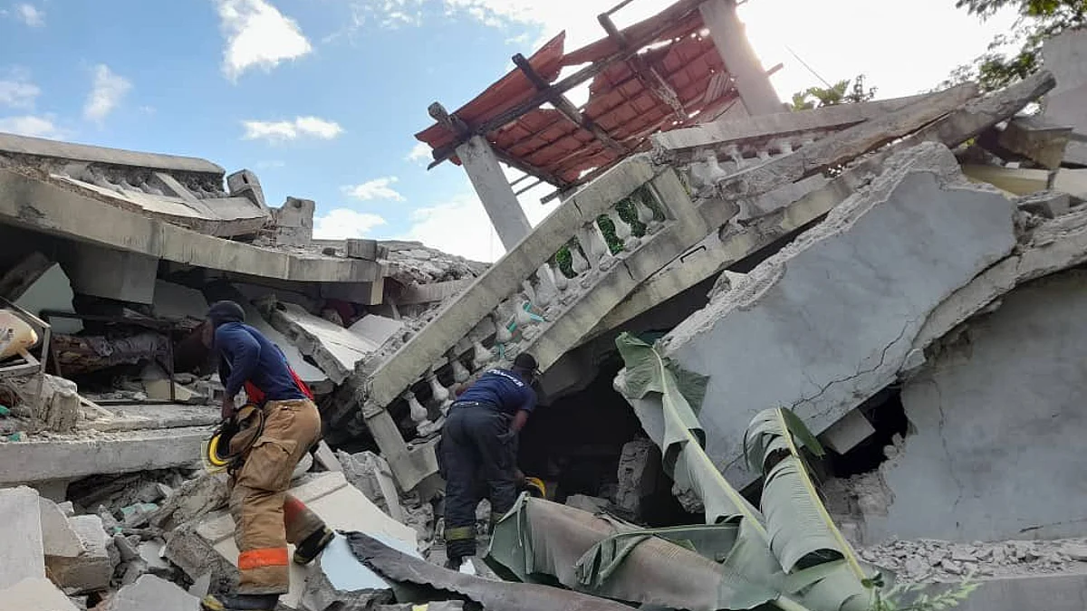 The massive temblor also left at least 6,900 people injured and destroyed over 37,000 homes, Xinhua news quoted the country's civil protection agency as saying on Monday.