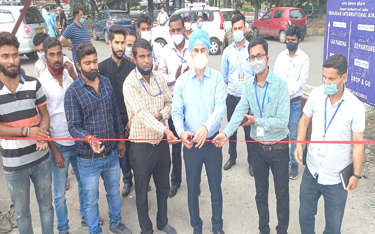 Srinagar International Airport gets semi-automated car parking
