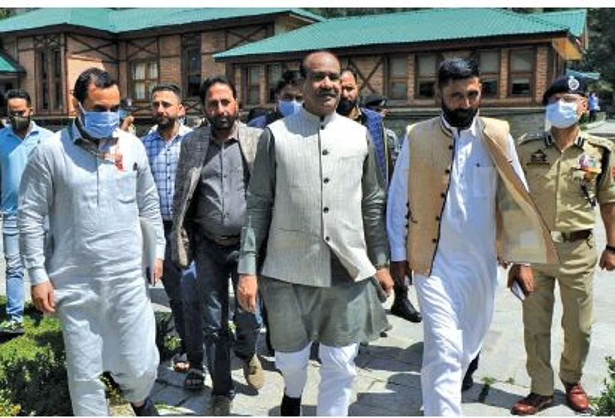 J&K is on path of peace, prosperity:
Lok Sabha Speaker