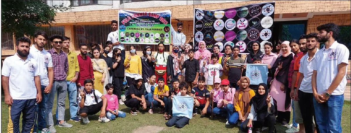 100 participants take part in FSLD summer camp at Pahalgam