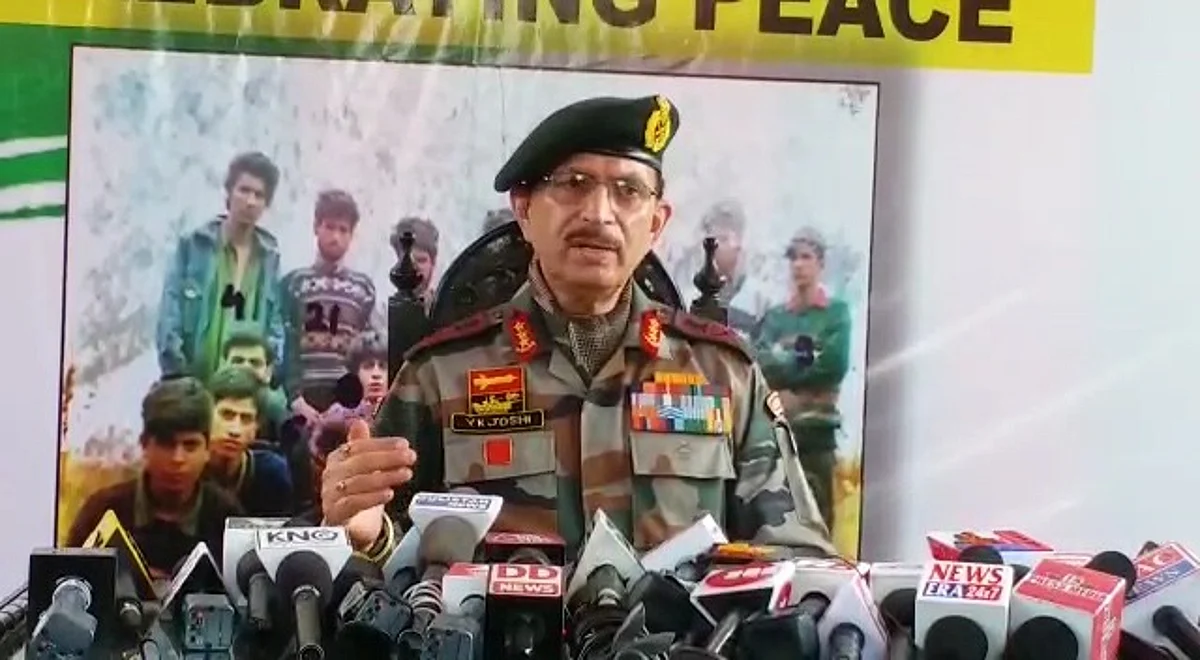 Youth who want to surrender will be facilitated: Lt Gen Joshi
