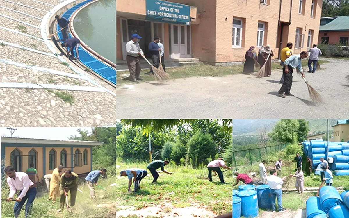 Azadi Ka Amrut Mahotsav | Srinagar admin launches special drive for cleaning of water supply treatment plants, reservoirs