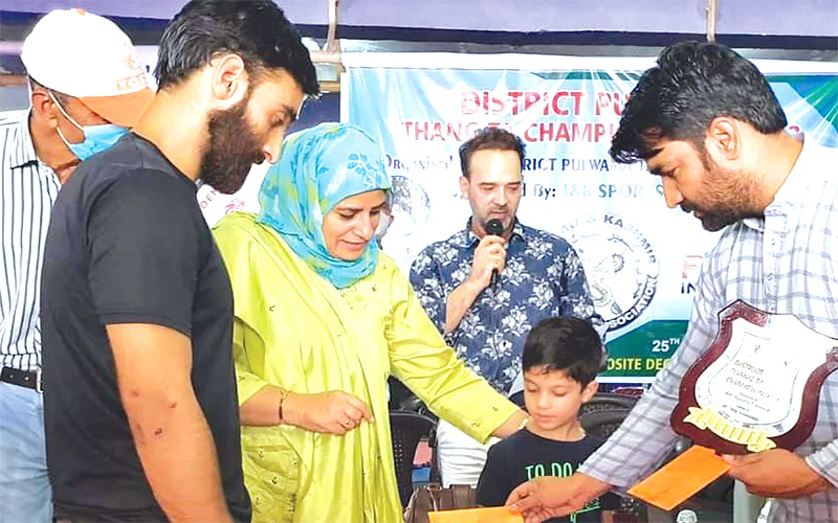 Pulwama Thang-Ta championship concludes