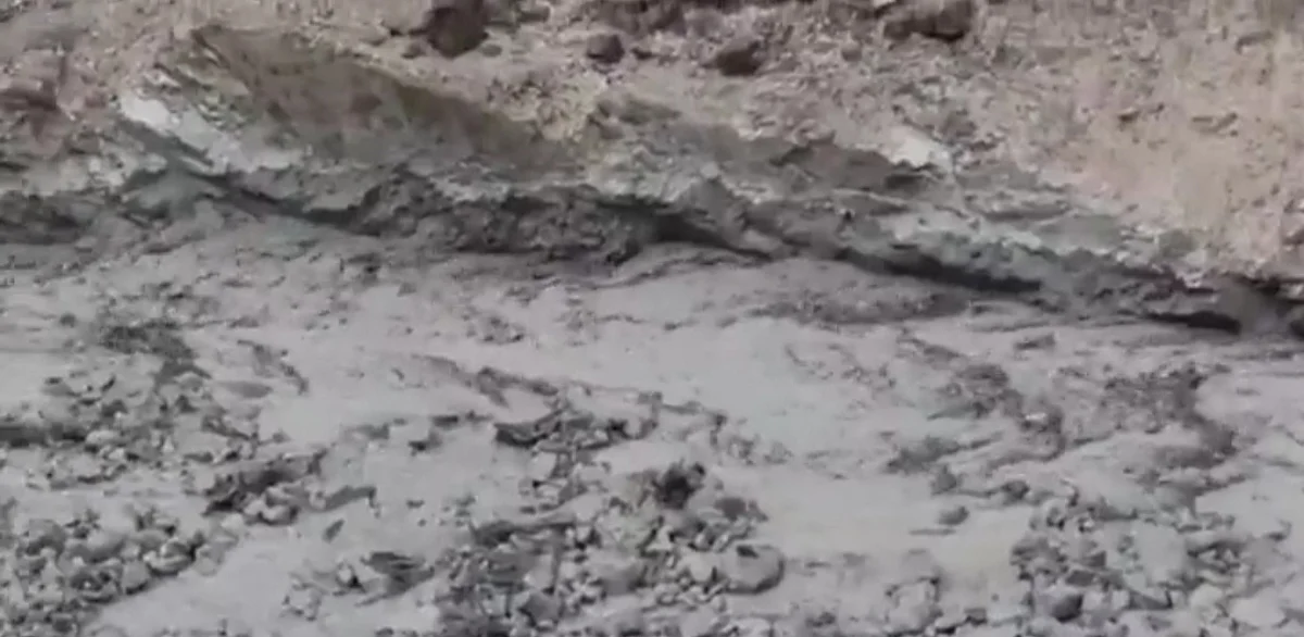 Bridge, standing crops damaged as artificial lake triggers flash floods in Ladakh