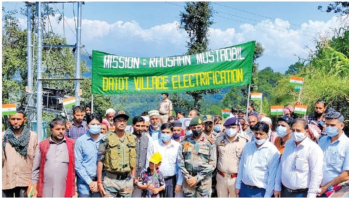 Rajouri's LoC residents see electricity first time in life