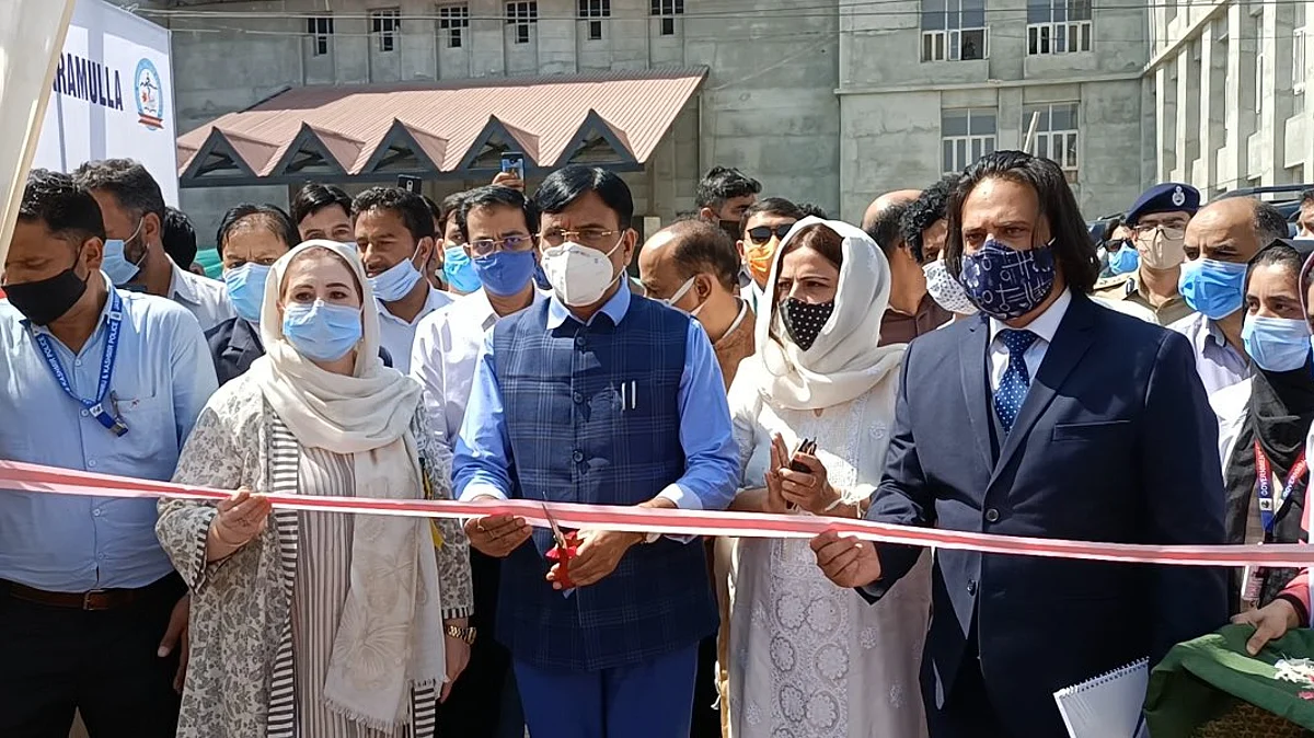 COVID-19: 50-bed 'portable' hospital set up in J&K's Baramulla