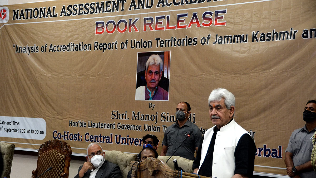 LG releases NAAC's 'Analysis of Accreditation Reports of Union Territories-J&K and Ladakh'
