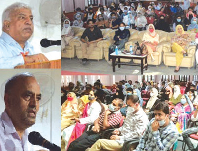 Outreach programme with PMSSS stakeholders held at Amar Singh College