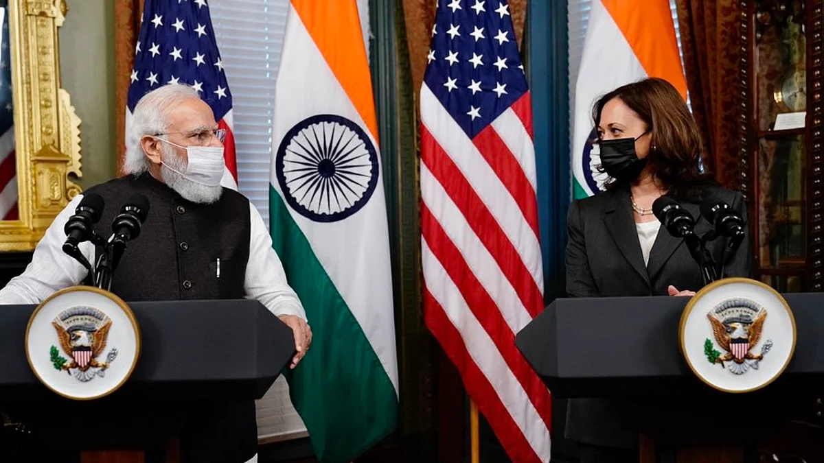 PM Modi meets US Vice President Kamala Harris; discusses bilateral ties, Indo-Pacific