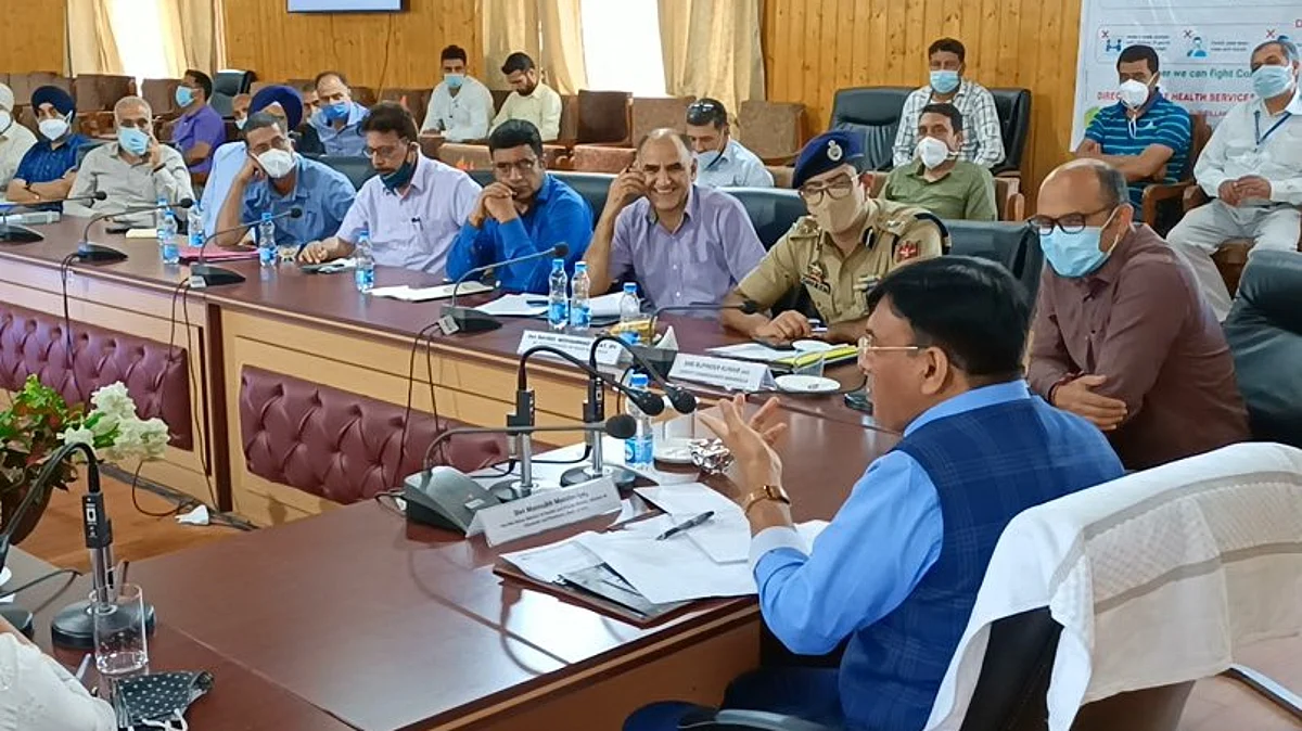 Centre keen to provide efficient, inclusive healthcare services to people of J&K: Mandaviya