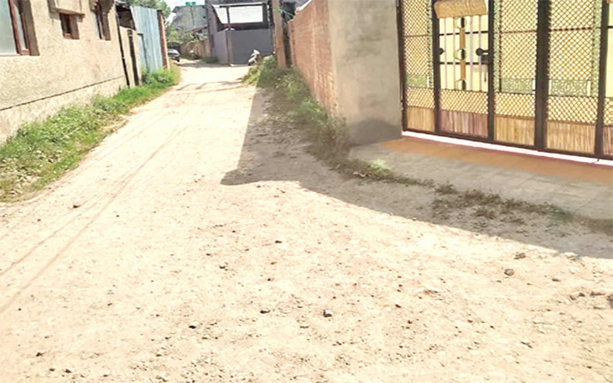 Colony Woes | Mirabad residents demand macadamization