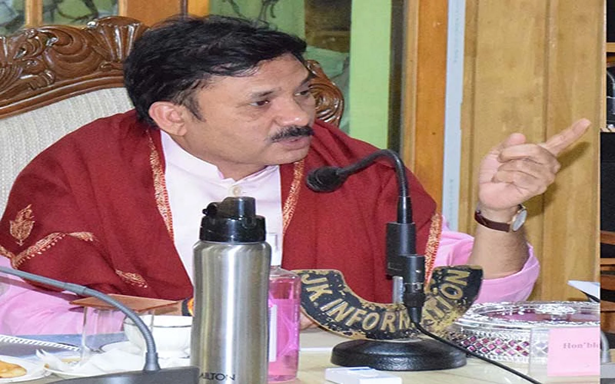 Union MoS chairs joint meeting of PRIs, Admn