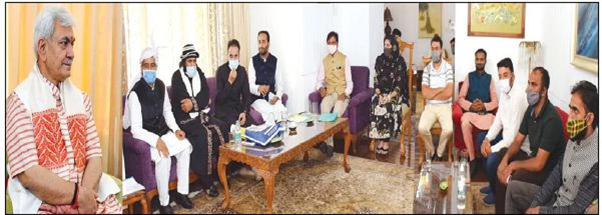 Admin paying attention to development of remote areas: LG Sinha