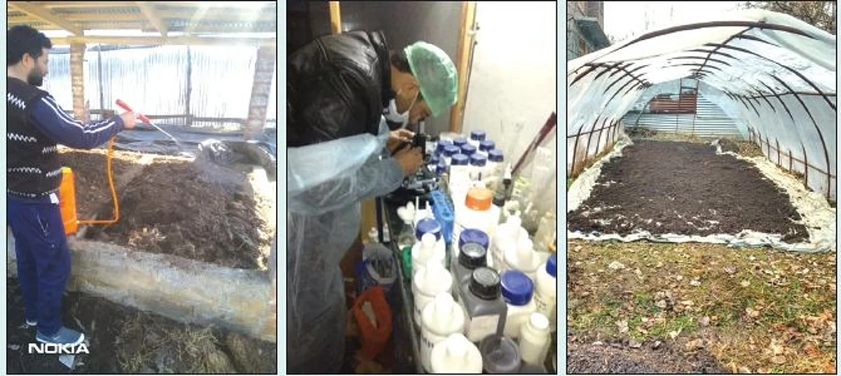 “Last year, we sold more than 1000 quintals of vermicompost, 1000 liters of bio- fertilizers and 1000 liters of bio- pesticides,” said Sheikh.