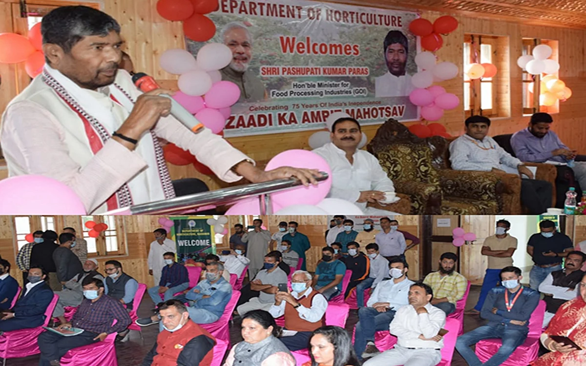GoI committed to fulfill genuine demands of Kashmir's farmers: Paras