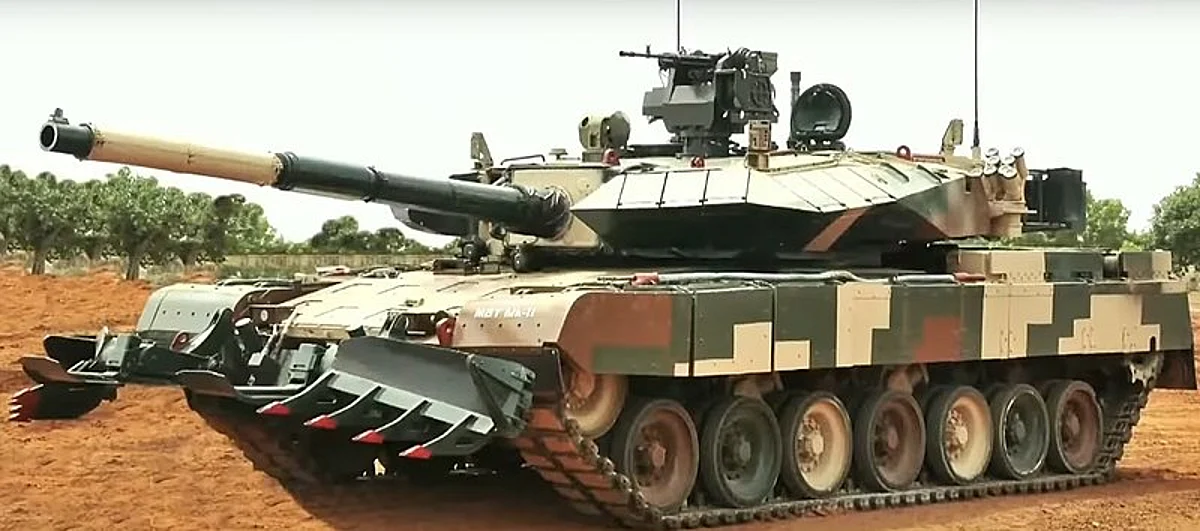 The MBT Mk-1A is a new variant of Arjun Tank designed to enhance fire power, mobility and survivability, infused with 72 new features and more indigenous content from the Mk-1 variant.