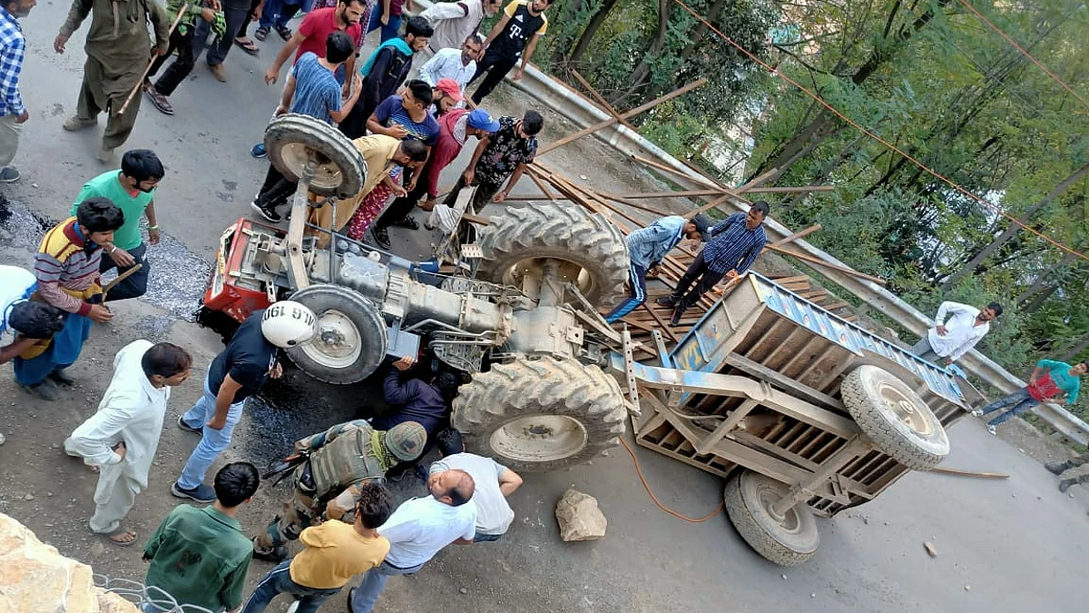 Two killed, another injured in separate road accidents in J&K's Ramban