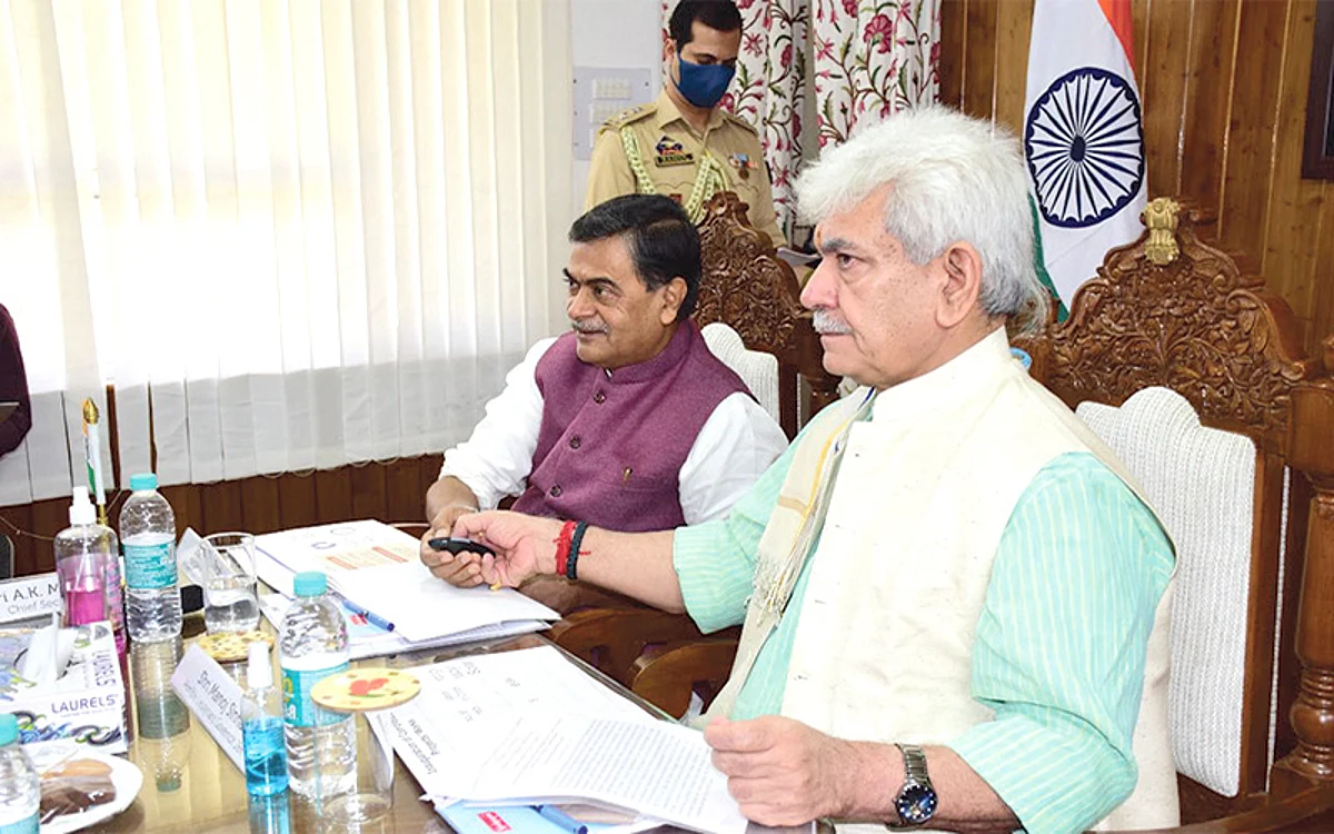 GoI for making J&K power surplus: RK Singh