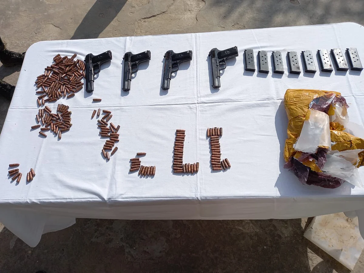 BSF recovers weapons near India-Pak border in Jammu