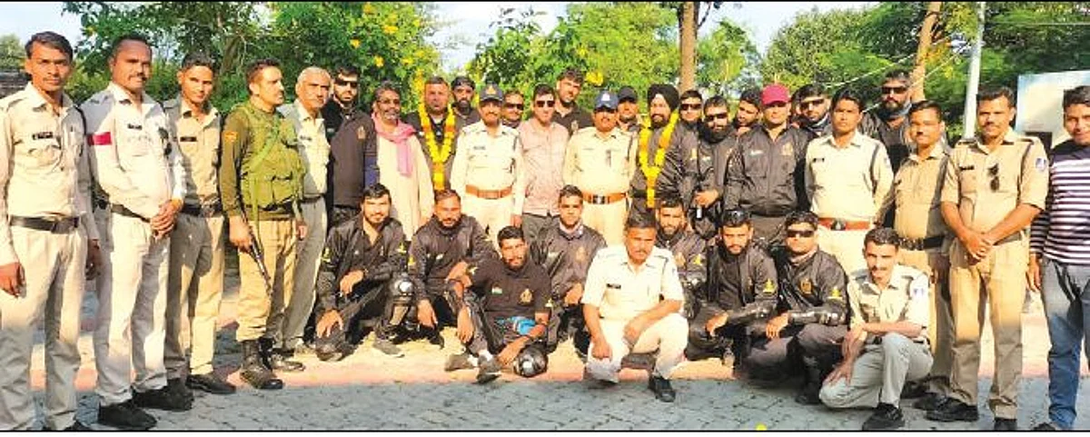 J&K Police’s DareDevil team reaches Indore