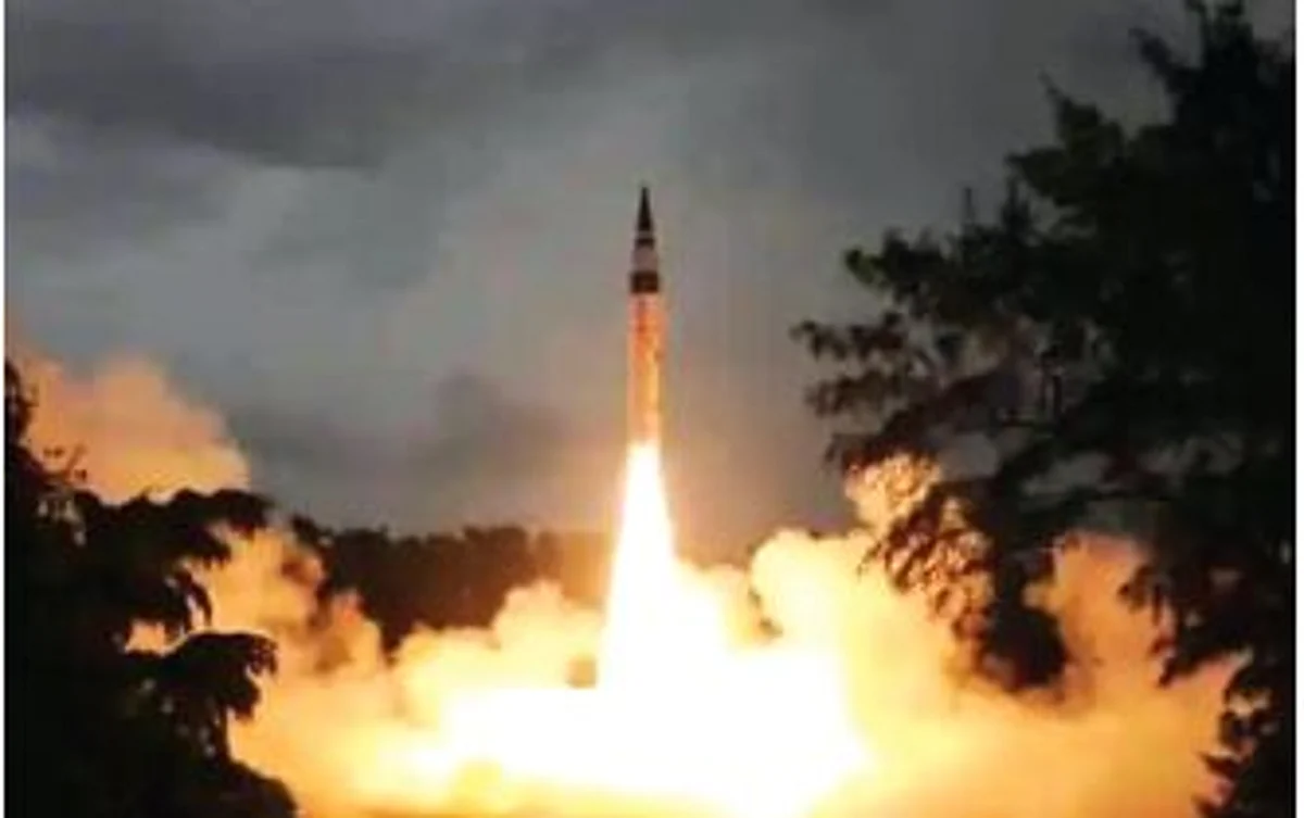 India successfully tests nuclear capable missile Agni-5