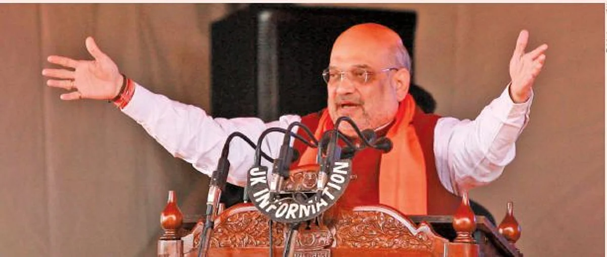 None will be allowed to disrupt
peace, development in J&K: Amit Shah