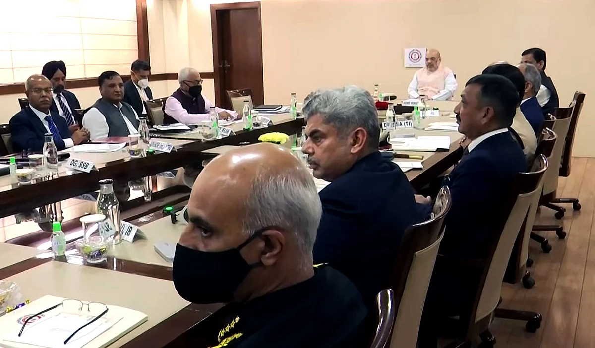 ‘NATIONAL SECURITY STRATEGIES CONFERENCE’| Amit Shah discusses civilian killings in Kashmir with police top brass
